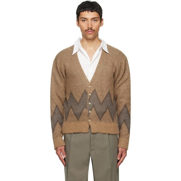 Second/layer Beige Chevy Cardigan 