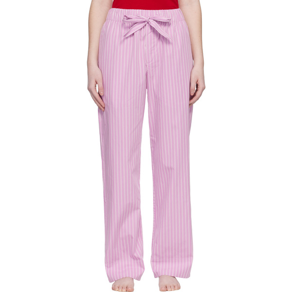  Tekla Pink Poplin Pyjama Pants 