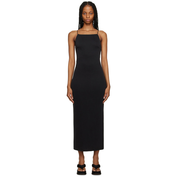  Third Form Black Mode Midi Dress 