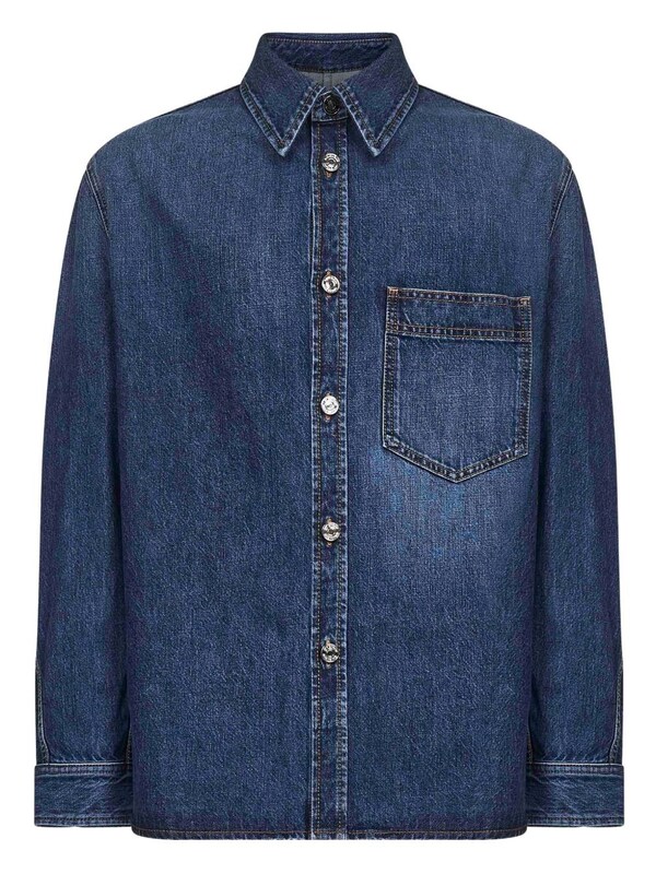  Givenchy Givenchy Camicia In Denim 
